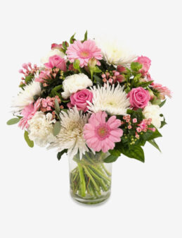 External Happiness Sweetly Blushing Bouquet